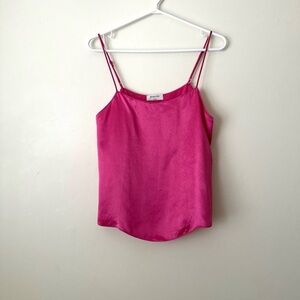 Babaton Pink Satin Camisole